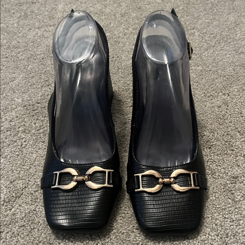 asos Design Slingback with Chunky Heel